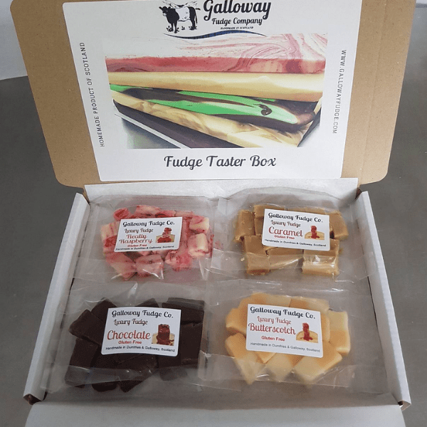 Discover Delicious Letterbox Fudge Taster Box Try 4 Flavors at Your